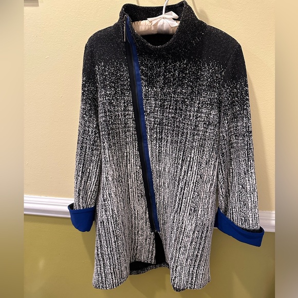 IC by Connie K Asymmetrical Jacket sz Large - Picture 3 of 16